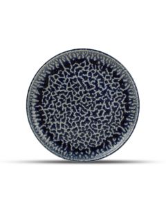 Teller flach 26cm cobalt Oxido