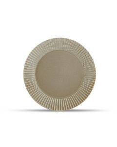 Plate 19,5cm sage green Aurora