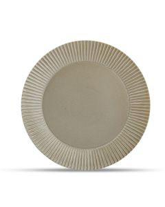 Plate 30,5cm sage green Aurora