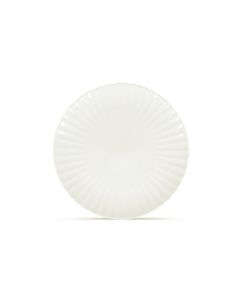 Assiette plate 21cm white Bloom