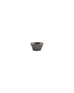 Schüssel 8xH4cm konisch black Line