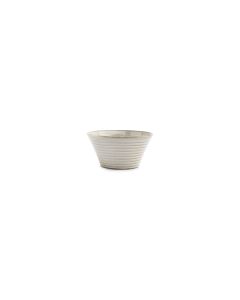Bol 13xH6,5cm conique grey Line