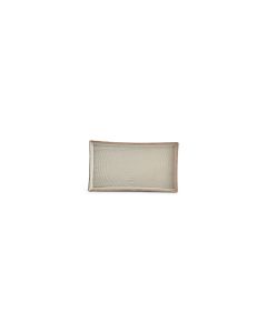 Plate 22x12cm grey Line