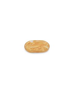 Assiette plate 14,5x22,5xH1,5cm gold Folia