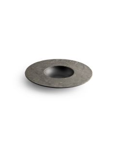 Deep plate 20/9xH2,5cm black Livelli