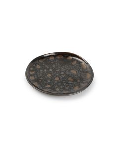 Plate 20cm gold flaked Nobile