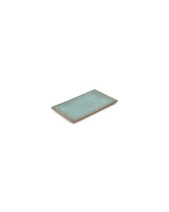 Serving plate 17,5x10xH1cm green Terra