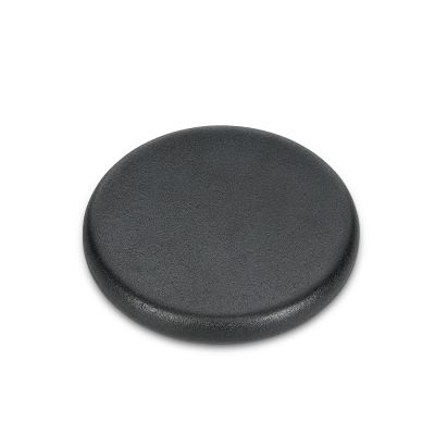 Teller flach 15,5xH2cm black Dusk
