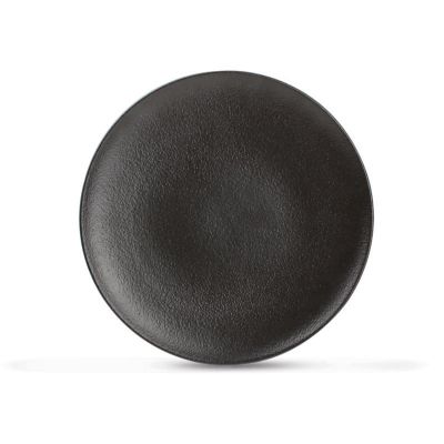 Teller flach 21cm black Dusk