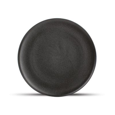 Teller flach 27cm black Dusk