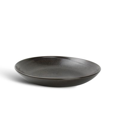 Diep bord 24,5xH4cm black Ceres