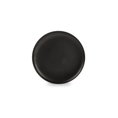Plate 24cm black Ceres
