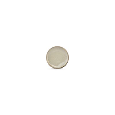 Teller flach 12cm grey Ceres