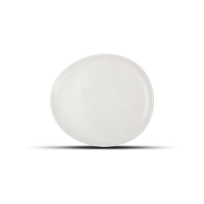 Teller flach 21x18,5cm white Ceres