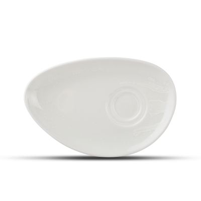 Untertasse 20x13cm white Ceres