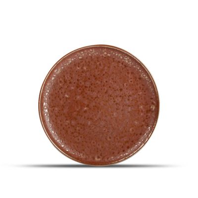Plat bord 21cm rusty Oxido