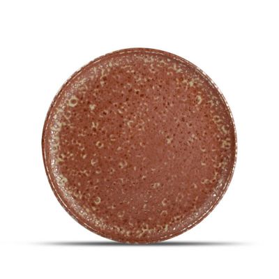 Plat bord 26cm rusty Oxido