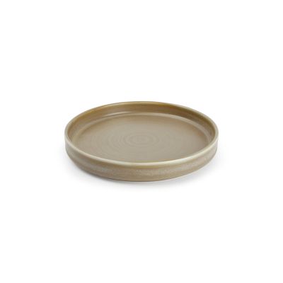 Teller flach 17,5xH2,5cm sage Munduk