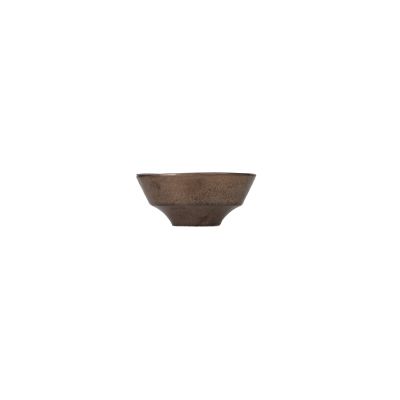 Bol 14xH6cm gold Cone