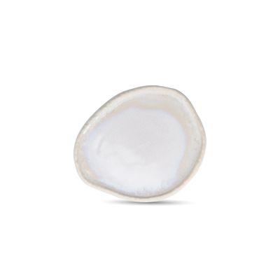 Teller flach 21x18cm pure pearl Icon