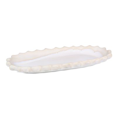 Plat à servir 46,5x20cm pure pearl Icon