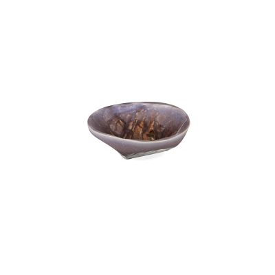Schüssel 18xH6,5cm oyster dusty purple Icon