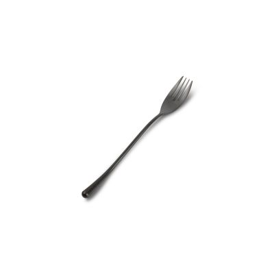 Dessertvork matte black Revive - set/6