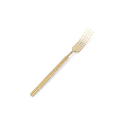 Tafelgabel matte gold Helix - set/6