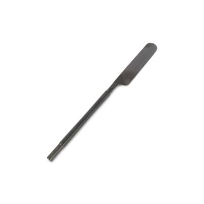 Tafelmesser matte black Helix - set/6