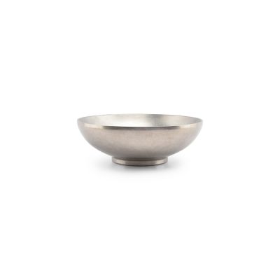 Kom 24xH8cm dubbelwandig vintage zilver Host