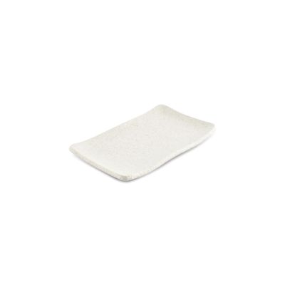 Serving dish 23x14,5xH2,5cm chalk white Calca