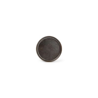 Plate 13,5xH2cm black Ceres