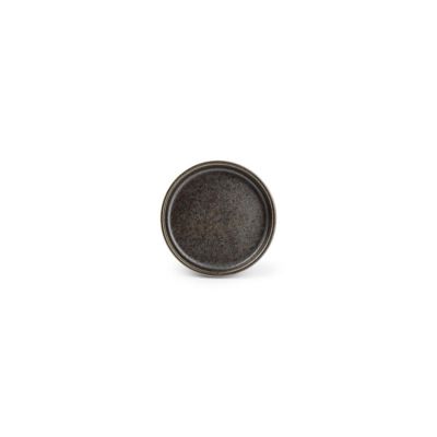 Plate 13,5xH3cm black Ceres