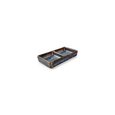 Plat à servir 12x6cm blue Nova