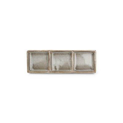 Plat à servir 24x8cm grey Ceres