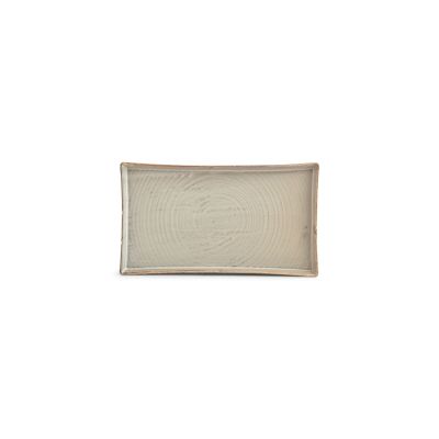 Plat bord 30x17cm grey Line