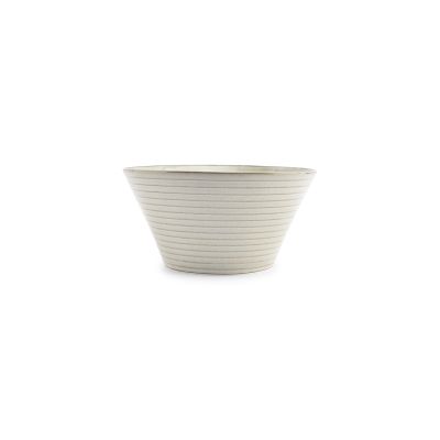 Kom 21,5xH11cm conisch grey Line