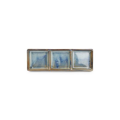 Plat à servir 24x8cm blue Nova
