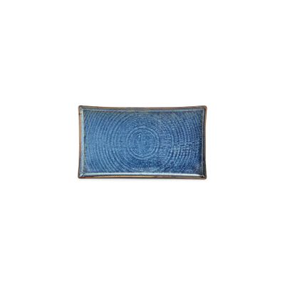 Plat bord 30x17cm blue Line