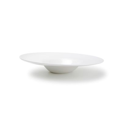 Diep bord 27,5/13xH4cm white Perla