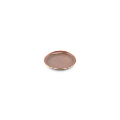 Plat bord 12cm burgundy Perla