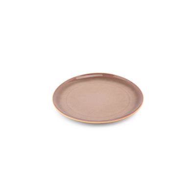 Plat bord 21cm burgundy Perla