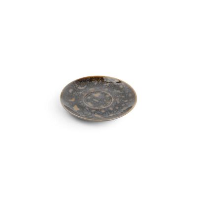 Mokkauntertasse 11,5cm gold flaked Nobile