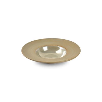Diep bord 20/10xH4,5cm pearl Ostra