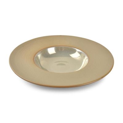Diep bord 28/15xH5cm pearl Ostra