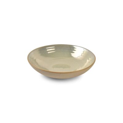 Diep bord 18xH5cm pearl Ostra