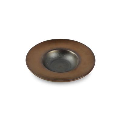 Diep bord 20/10xH4,5cm golden Ostra