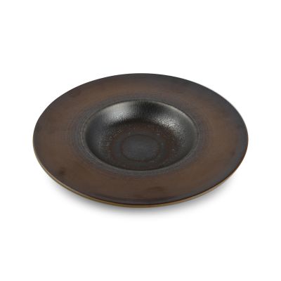 Diep bord 28/15xH5cm golden Ostra