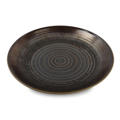 Serveerschaal 30xH5cm golden Ostra