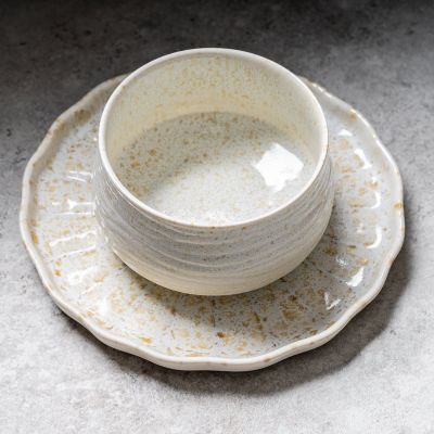 Plate 20cm sand Umi